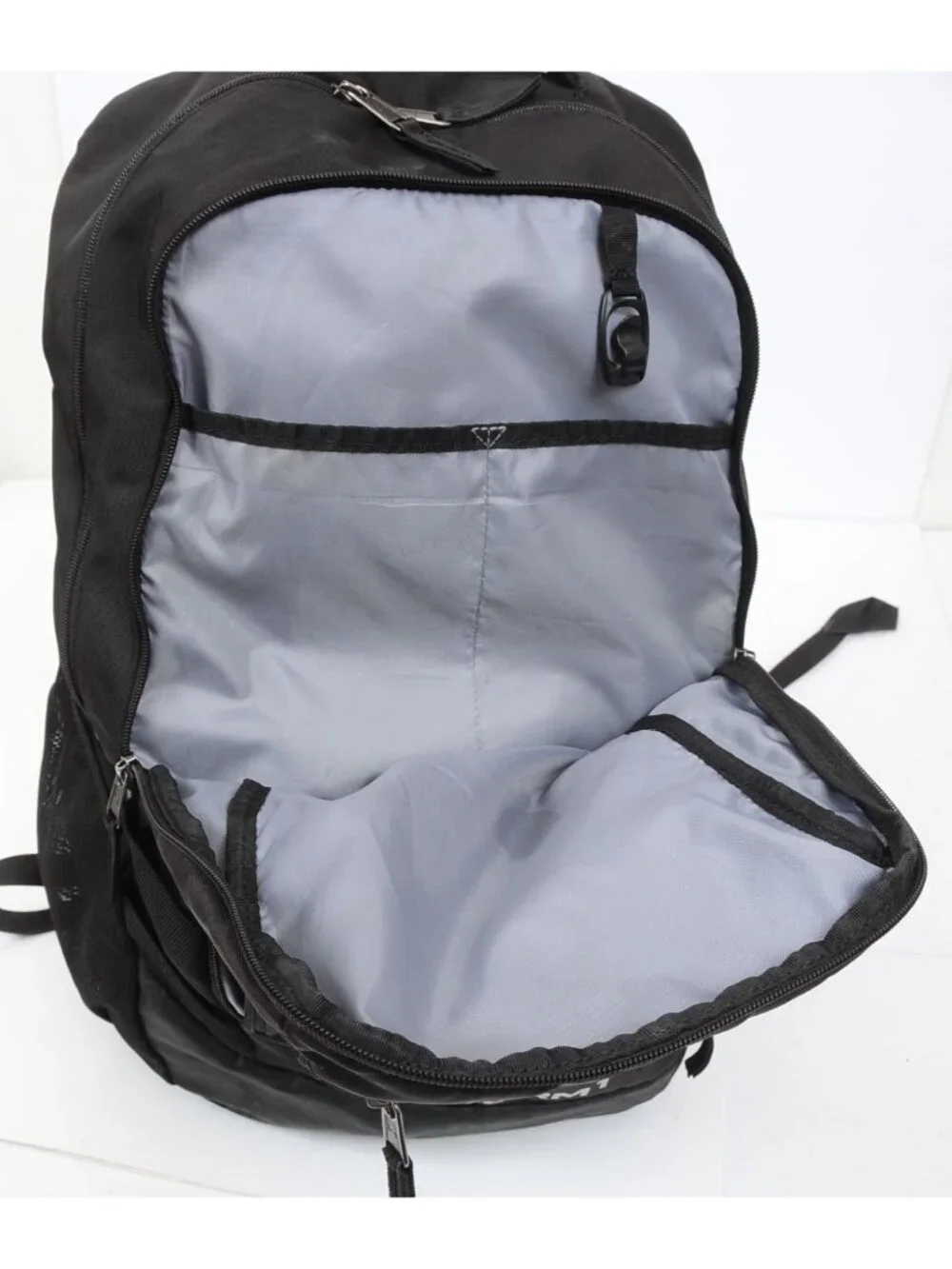 Under Armour Storm 1 Team Hustle All Sport Backpack Black Silver Rucksack